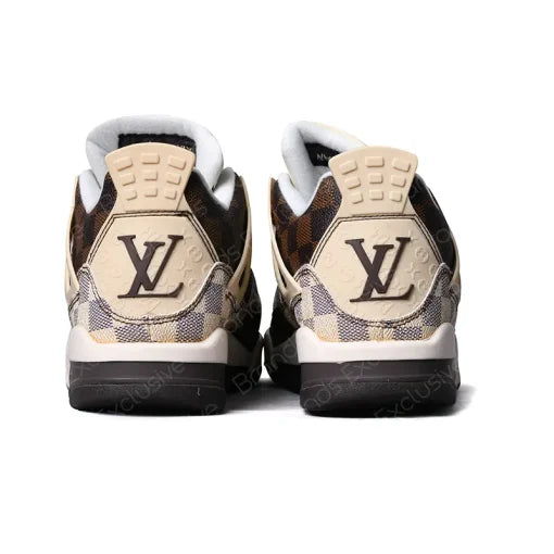 Air Jordan 4 Retro x Louis Vuitton Sneakers  (COD) 🚚19 RS ADVANCE