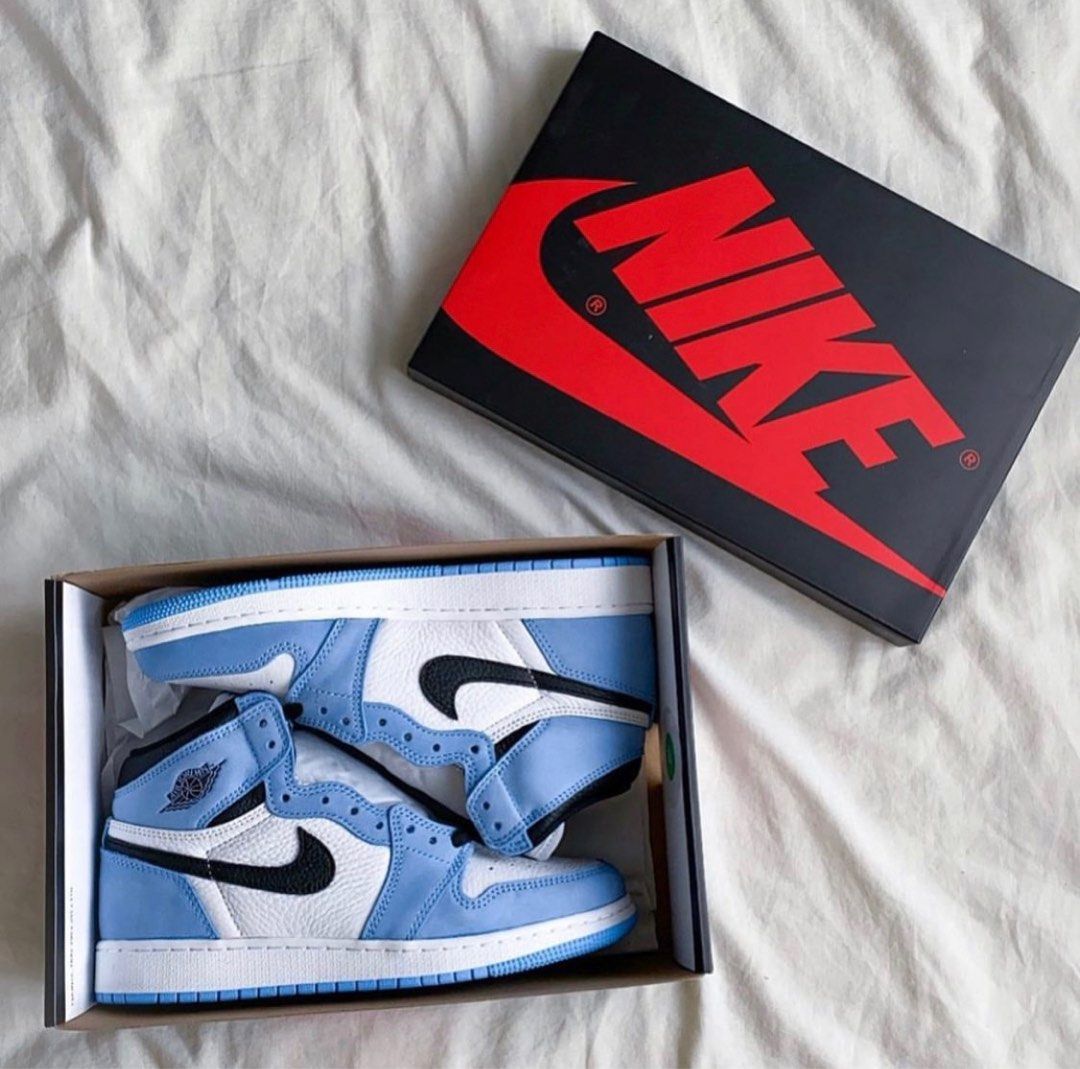 Jordan Air 1 Retro Hig University Blue (COD)🚚19 RS ADVANCE