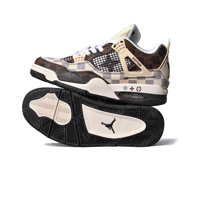 Air Jordan 4 Retro x Louis Vuitton Sneakers  (COD) 🚚19 RS ADVANCE