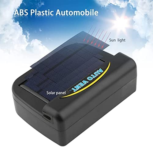 Solar Powered Rubber Stripping Car Ventilation Auto Cool Fan (COD)🚚