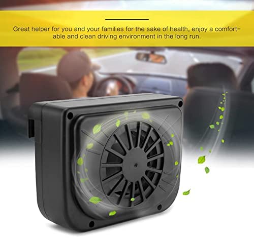 Solar Powered Rubber Stripping Car Ventilation Auto Cool Fan (COD)🚚