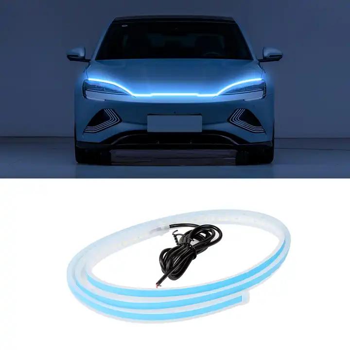 Universal Flexible Car Led Hood Strip Lights (White Light) (COD)🚚