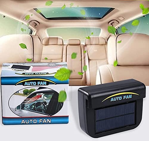 Solar Powered Rubber Stripping Car Ventilation Auto Cool Fan (COD)🚚