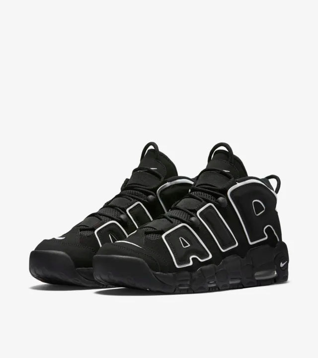 AIR MORE UPTEMPO BLACK (COD)🚚19 RS ADVANCE