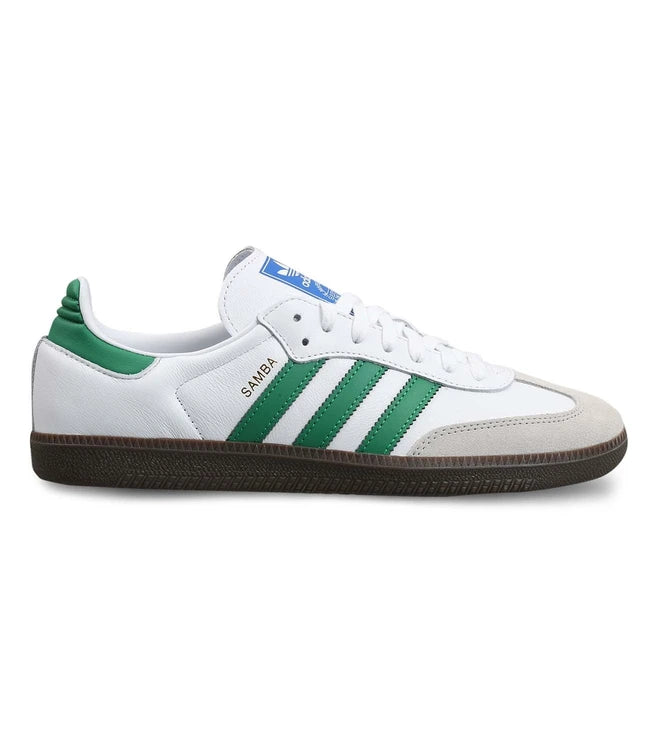 ADIDAS SAMBA OG WHITE & GREEN SNEAKERS (COD)🚚19 RS ADVANCE