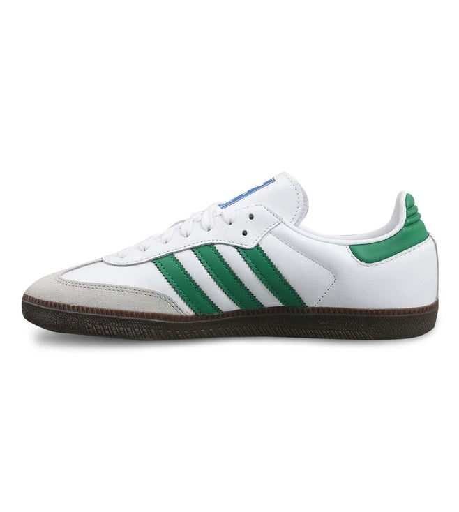 ADIDAS SAMBA OG WHITE & GREEN SNEAKERS (COD)🚚19 RS ADVANCE