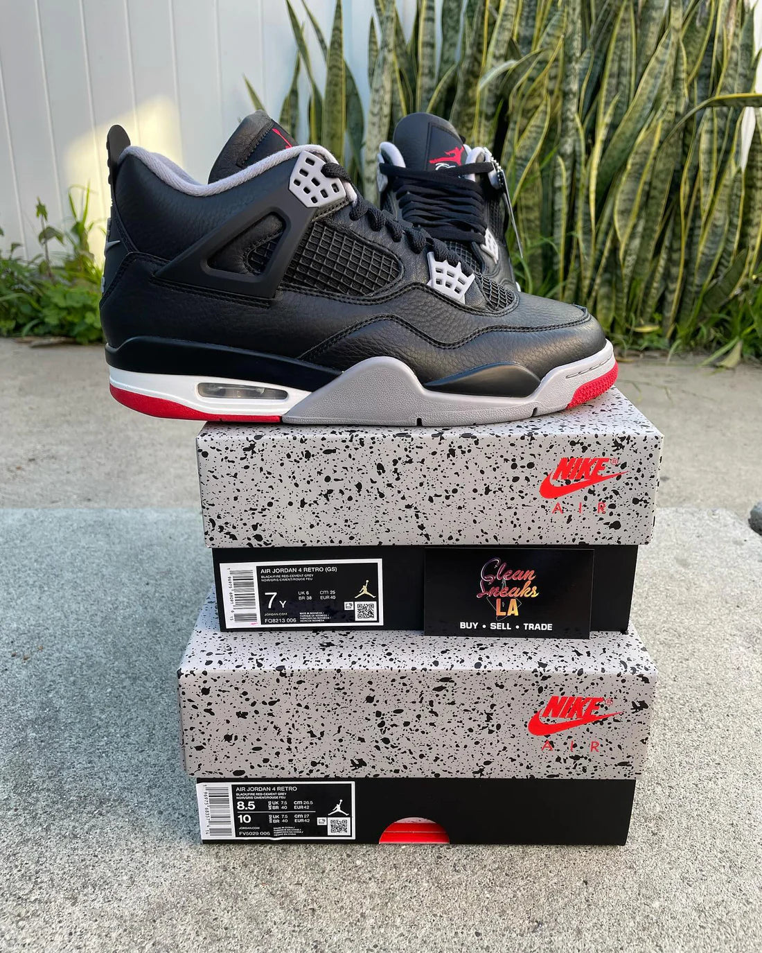 AIR JORDAN 4 RETRO BRED REIMAGINED (COD)🚚19 RS ADVANCE