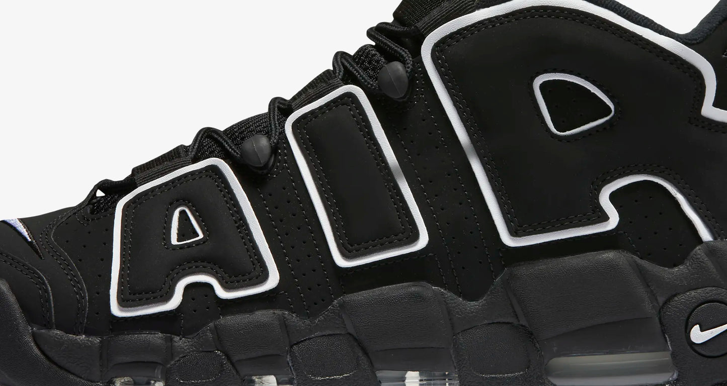 AIR MORE UPTEMPO BLACK (COD)🚚19 RS ADVANCE