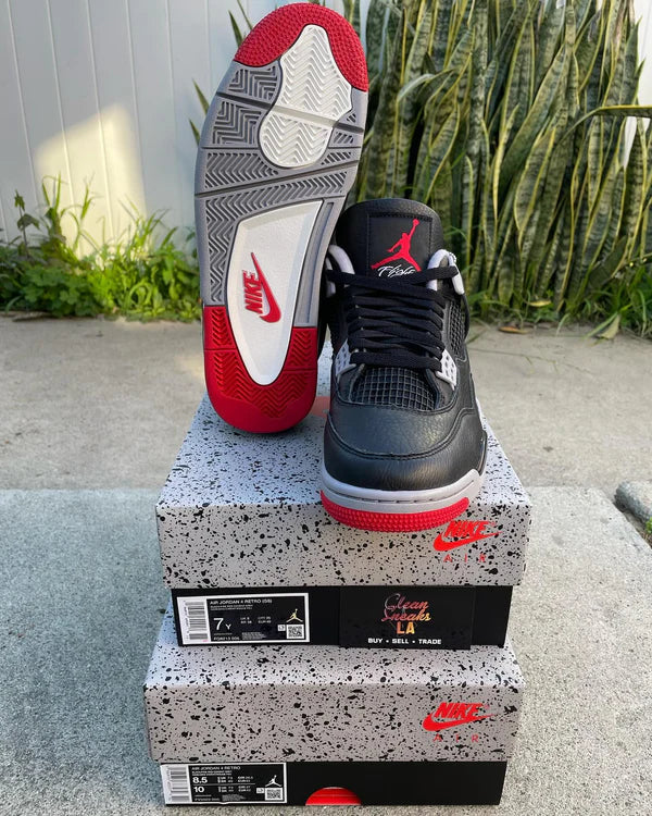 AIR JORDAN 4 RETRO BRED REIMAGINED (COD)🚚19 RS ADVANCE