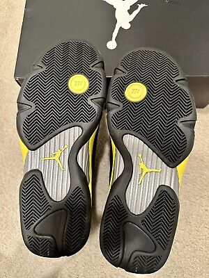 AIR JORDAN 14 BLACK& YELLOW (COD)🚚19 RS ADVANCE