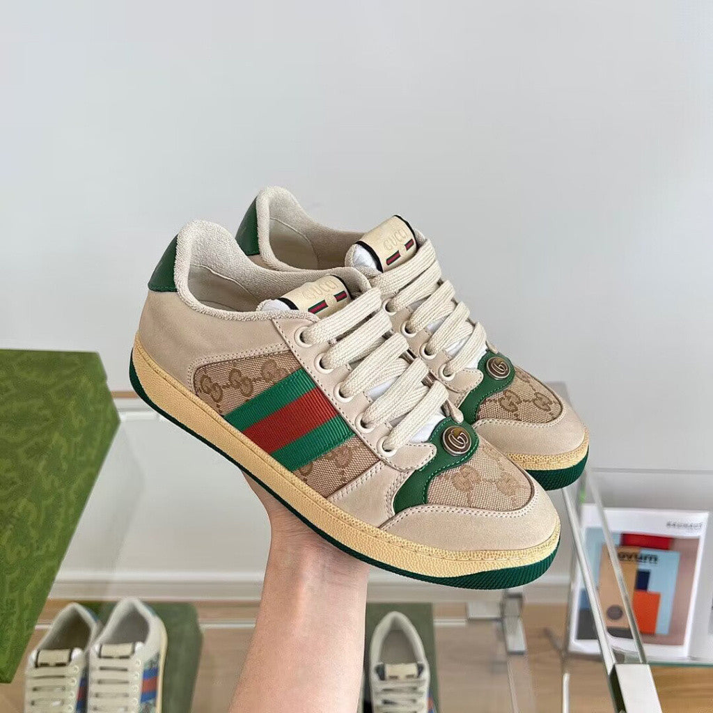 GUCCI DIRTY SNEAKERS FOR MEN  (COD) 🚚19 RS ADVANCE