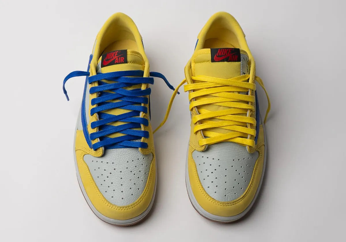 TRAVISCOTT JORDAN 1 LOW CANARY  (COD) 🚚19 RS ADVANCE