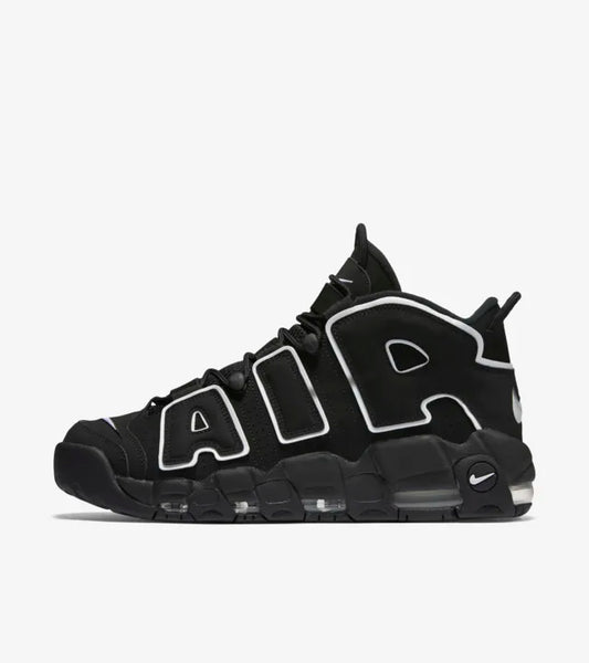 AIR MORE UPTEMPO BLACK (COD)🚚19 RS ADVANCE