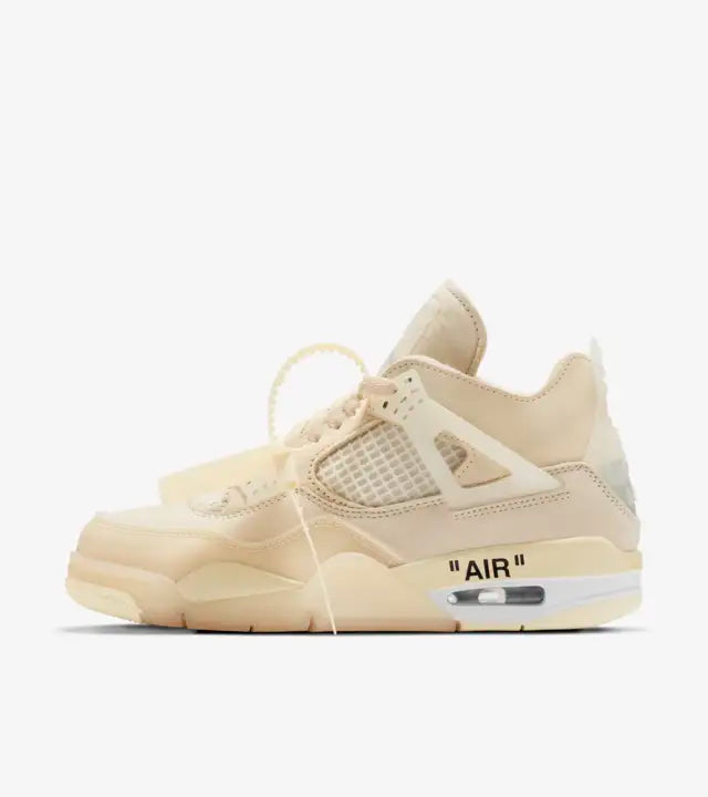 JORDAN AIR RETRO 4 OFF WHITE (COD) 🚚19 RS ADVANCE