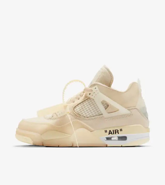 JORDAN AIR RETRO 4 OFF WHITE (COD) 🚚19 RS ADVANCE