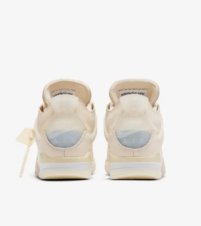 JORDAN AIR RETRO 4 OFF WHITE (COD) 🚚19 RS ADVANCE